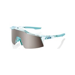 100% SPEEDLAB Cyklistické brýle - SPEEDCRAFT SL - světle zelená/stříbrná