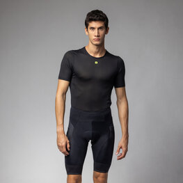 ALÉ Cyklistické kalhoty krátké bez laclu - CORSA PRAGMA - černá