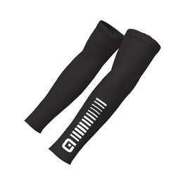 ALÉ Cyklistické návleky na ruce - SUNSELECT ARMWARMER - černá/bílá