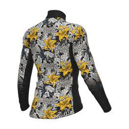 ALÉ Cyklistický dres s dlouhým rukávem zimní - HIBISCUS PR-R - vícebarevná