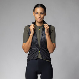 ALÉ Cyklistická vesta - SAUVAGE PR-E - černá