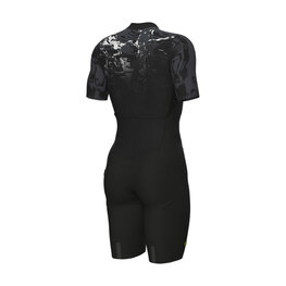 ALÉ Cyklistická kombinéza - R-EV1 HIVE 2.0 - šedá/bílá/černá