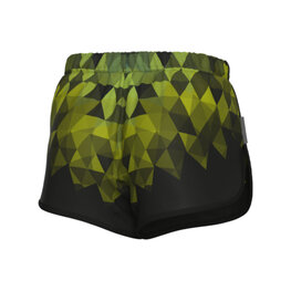 ALÉ Cyklistické kalhoty krátké bez laclu - RUNNING ECLECTIC - vícebarevná