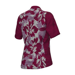 ALÉ Cyklistický dres s krátkým rukávem - OFF ROAD - GRAVEL SUNRISE - červená