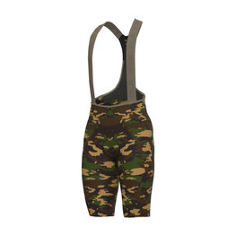 ALÉ Cyklistické kalhoty krátké s laclem - PR-E SAUVAGE - zelená