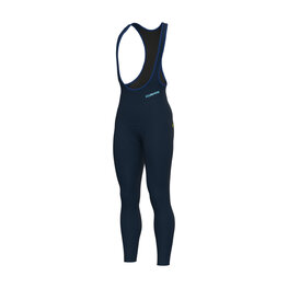 ALÉ Cyklistické kalhoty dlouhé s laclem - KLIMATIK K-ATMO - modrá