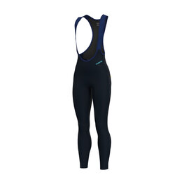 ALÉ Cyklistické kalhoty dlouhé s laclem - KLIMATIK K-TOUR - modrá