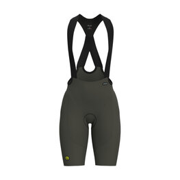 ALÉ Cyklistické kalhoty krátké s laclem - VOLTAGE R-EV1 - zelená