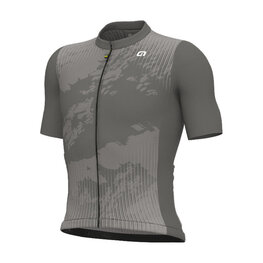 ALÉ Cyklistický dres s krátkým rukávem - KRAKATOA OFF ROAD - GRAVEL - hnědá