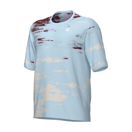 ALÉ Cyklistický dres s krátkým rukávem - RUGGED OFF ROAD - modrá