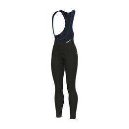 ALÉ Cyklistické kalhoty dlouhé s laclem - KLIMATIK K-ATMO 3.0 - černá