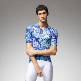 ALÉ Cyklistický dres s krátkým rukávem - PR-E CLOROFILLA - vícebarevná