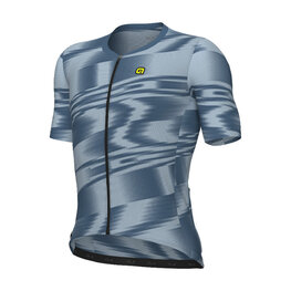 ALÉ Cyklistický dres s krátkým rukávem - TECHNO PR-E - modrá