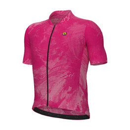 ALÉ Cyklistický dres s krátkým rukávem - FAN PR-E - červená