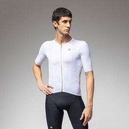 ALÉ Cyklistický dres s krátkým rukávem - EARTHY STYLE 2.0 PR-E - bílá