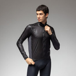 ALÉ voděodolná bunda - GUSCIO LIGHT PACK 2.0 - černá