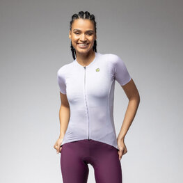 ALÉ Cyklistický dres s krátkým rukávem - EARTHY STYLE 2.0 PR-E - bílá