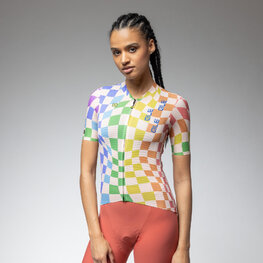 ALÉ Cyklistický dres s krátkým rukávem - MULTIVERSO 2.0 PR-E - vícebarevná