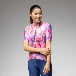 ALÉ Cyklistický dres s krátkým rukávem - JARDIN 2.0 PR-E - vícebarevná