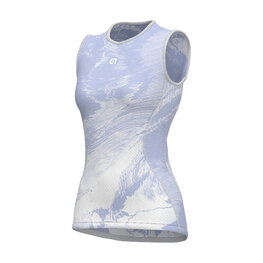 ALÉ Cyklistické triko bez rukávů - INTIMO FAN - světle modrá