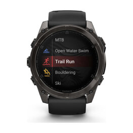 GARMIN chytré hodinky - FENIX 8 AMOLED SAPPHIRE 51 mm - černá