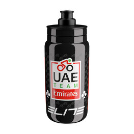 ELITE Cyklistická láhev na vodu - FLY UAE TEAM EMIRATES 550 ML 2026 - černá