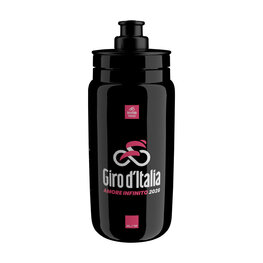 ELITE Cyklistická láhev na vodu - FLY GIRO D'ITALIA BLACK MAP 550 ML 2026 - černá