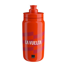 ELITE Cyklistická láhev na vodu - FLY VUELTA ICONIC RED 550 ML 2026 - červená