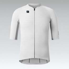GOBIK Cyklistický dres s krátkým rukávem - PHANTOM - bílá