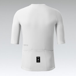 GOBIK Cyklistický dres s krátkým rukávem - PHANTOM - bílá