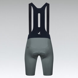 GOBIK Cyklistické kalhoty krátké s laclem - X - zelená