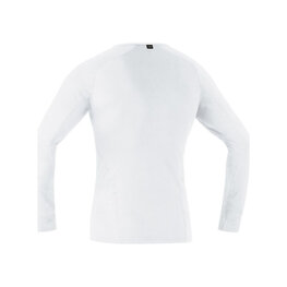 GORE Cyklistické triko s dlouhým rukávem - BASE LAYER - bílá