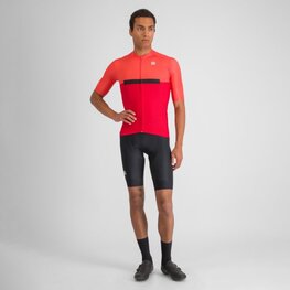 SPORTFUL Cyklistický dres s krátkým rukávem - PISTA - červená