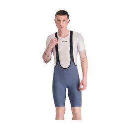 SPORTFUL Cyklistické kalhoty krátké s laclem - PULSE - modrá