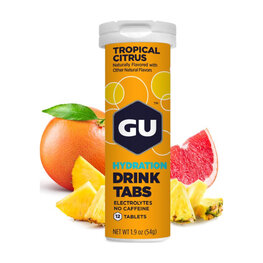 GU nápoj - HYDRATION DRINK TABS 54 g TROPICAL CITRUS