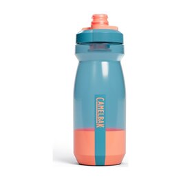 CAMELBAK Cyklistická láhev na vodu - PODIUM 0,62L - modrá/oranžová