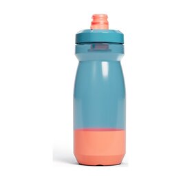 CAMELBAK Cyklistická láhev na vodu - PODIUM 0,62L - modrá/oranžová