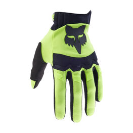FOX Cyklistické rukavice dlouhoprsté - DIRTPAW - žlutá/černá