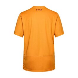 FOX Cyklistický dres s krátkým rukávem - RANGER HEAD - hnědá