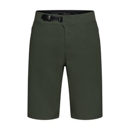 FOX Cyklistické kalhoty krátké bez laclu - MTB RANGER - zelená