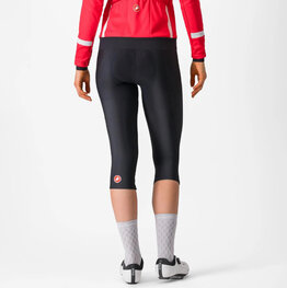 CASTELLI Cyklistické kalhoty 3/4 bez laclu - ENTRATA W - černá