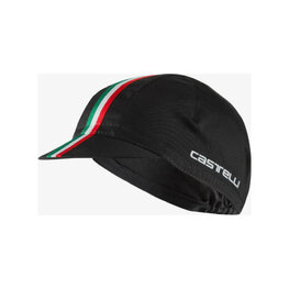 CASTELLI Cyklistická čepice - ITALIA CAP - černá