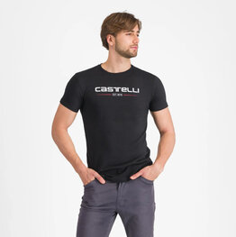 CASTELLI Cyklistické triko s krátkým rukávem - CASTELLI '76 - černá