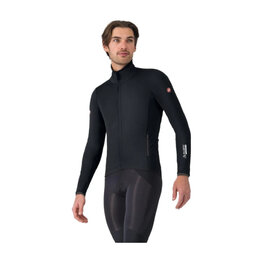 CASTELLI Cyklistická zateplená bunda - ALPHA 150 - černá