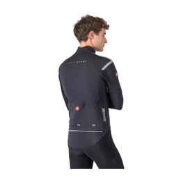 CASTELLI Cyklistická zateplená bunda - PERFETTO ROS 3 - černá