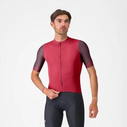 CASTELLI Cyklistický dres s krátkým rukávem - PROLOGO LITE 2 - červená