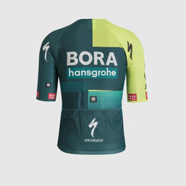 SPORTFUL Cyklistický dres s krátkým rukávem - BORA HANSGROHE 2024 - světle zelená/zelená