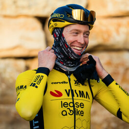 RAPIDGEAR Cyklistický nákrčník - VISMA NECK TUBE 2025 - černá/vícebarevná