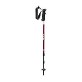 LEKI hole - TRAIL LITE 100-135 cm - bílá/červená