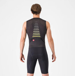 CASTELLI Cyklistická kombinéza - FREE SANREMO 3 - černá